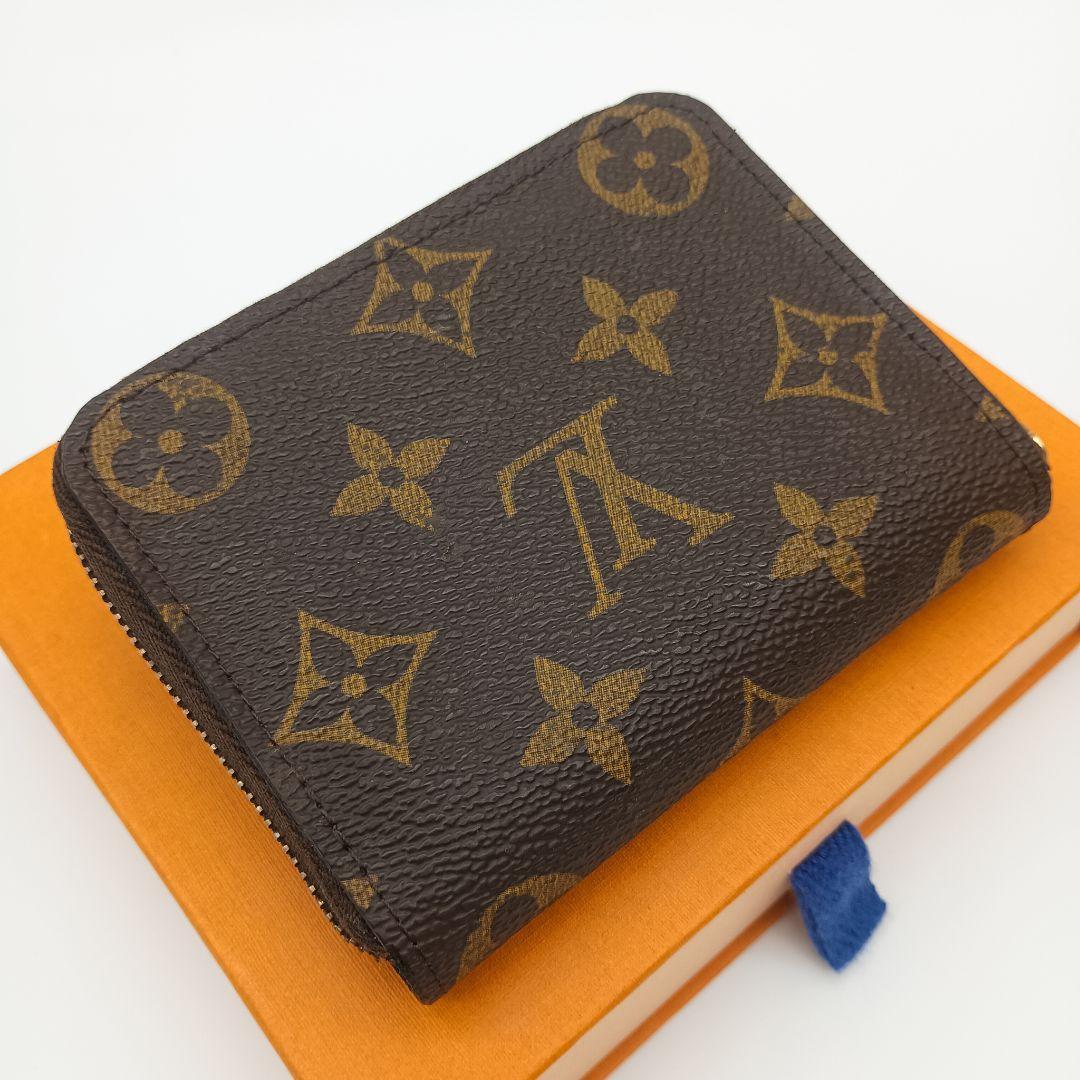 【美品S】ルイヴィトン　ジッピーパース　モノグラム　コンパクト財布