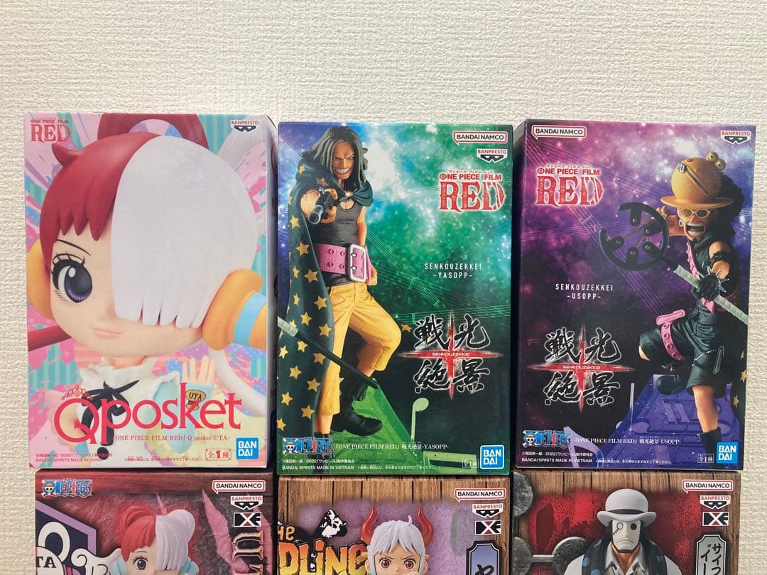 【ONE PIECE】プライズフィギュア　9点　まとめ売り