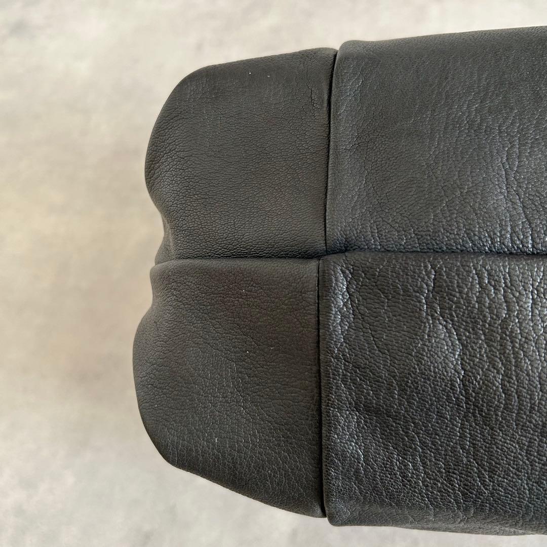 美品ゲンテン ショルダーバッグ 2way 山羊革 ゴートスキン ヌメボストン