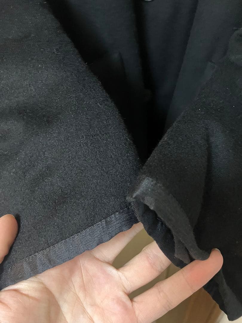 dries van noten ライカ期 カシミヤ混ハーフコート　ジャケット