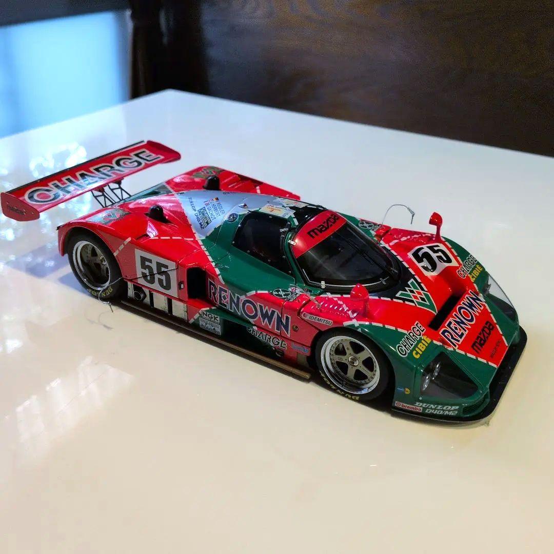 AUOTart 1/18 1991年 MAZDA 787B TOY Car GAZOOショッピング MAZDA 787B ＃55 1991（1／18）: クルマ関連 GAZOO