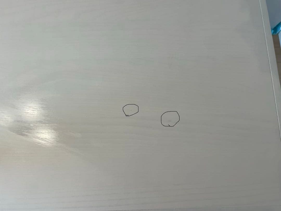 Francfranc♡アルパダイニングテーブル幅130cm 白♡フレンチ♡