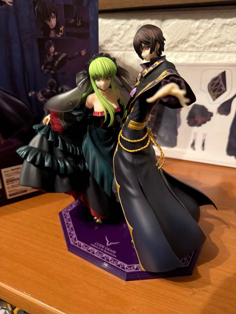 コードギアス復活ルルーシュ＊L.L.&C.C.フィギュア＊未開封＊ Precious