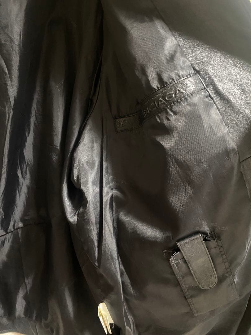 あ*ら様 BALENCIAGA オールドレザージャケット