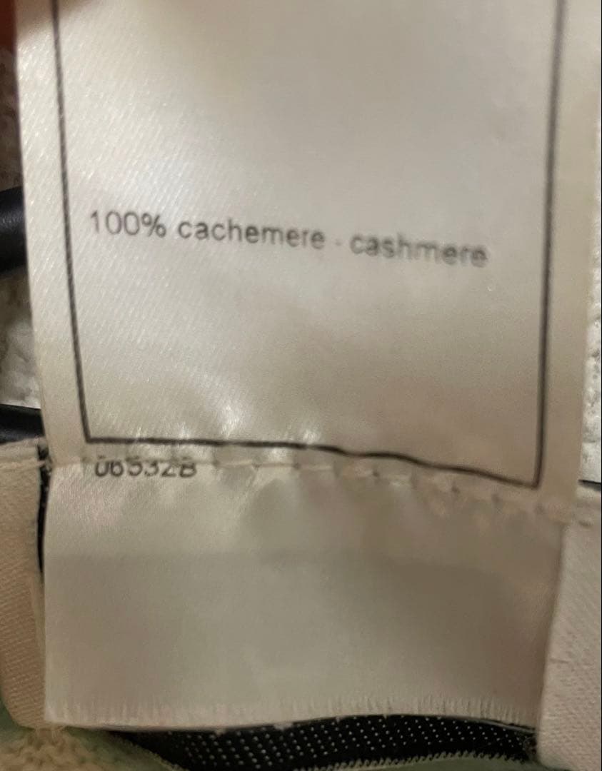 CHANEL シャネル　カシミアベスト44 ヴィンテージ