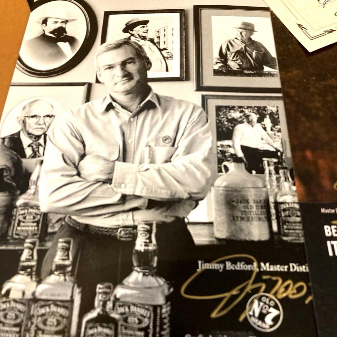 ジャックダニエル ゴールドメダル 【サイン入りボトル及び外箱