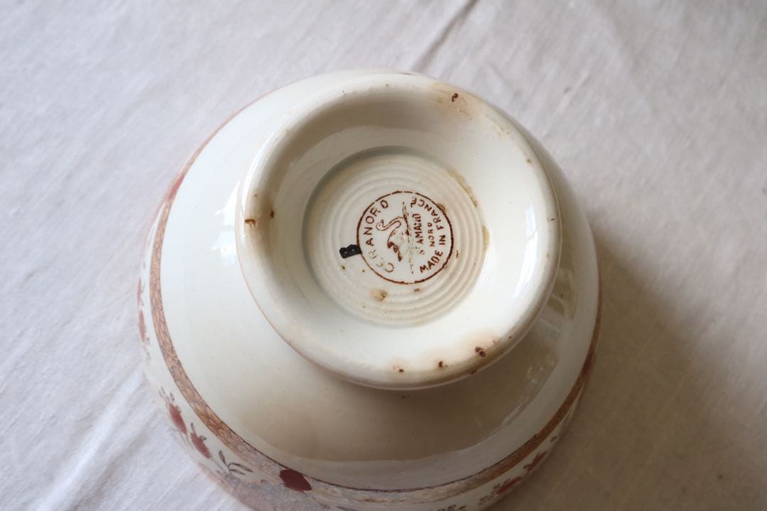 Saint amand 大きな　ボウル　ジャポニズム　どんぶりサイズ