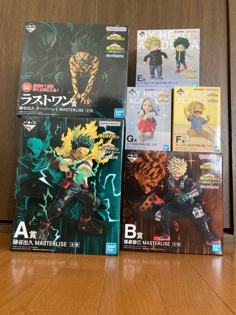 一番くじ　ヒロアカ　フィギュア　A　B　C　D　E　F　G　ラストワン Amazon.co.jp: 一番くじ 僕のヒーローアカデミア NEXT GENERATIONS