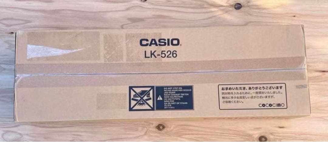 CASIO Casiotone 光ナビゲーションキーボードLK-526 美品】CASIO カシオ 光ナビゲーションキーボード LK-526 電子ピアノ
