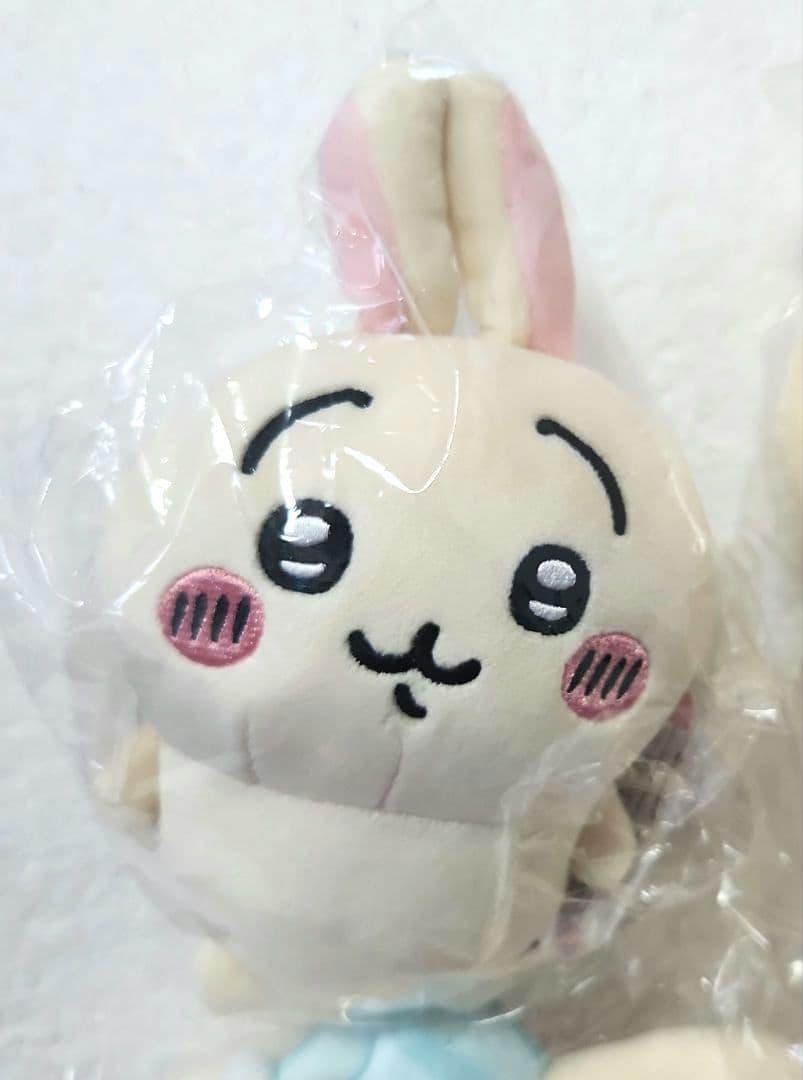 ちいかわ【ぽてたま うさぎ】うさぎ パジャマ•パーティー 雨の日 ぬいぐるみ