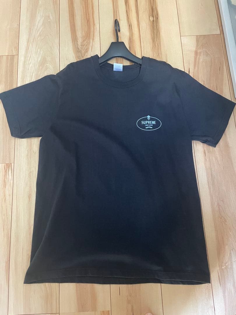 Supreme Crest Tee Black Mサイズ