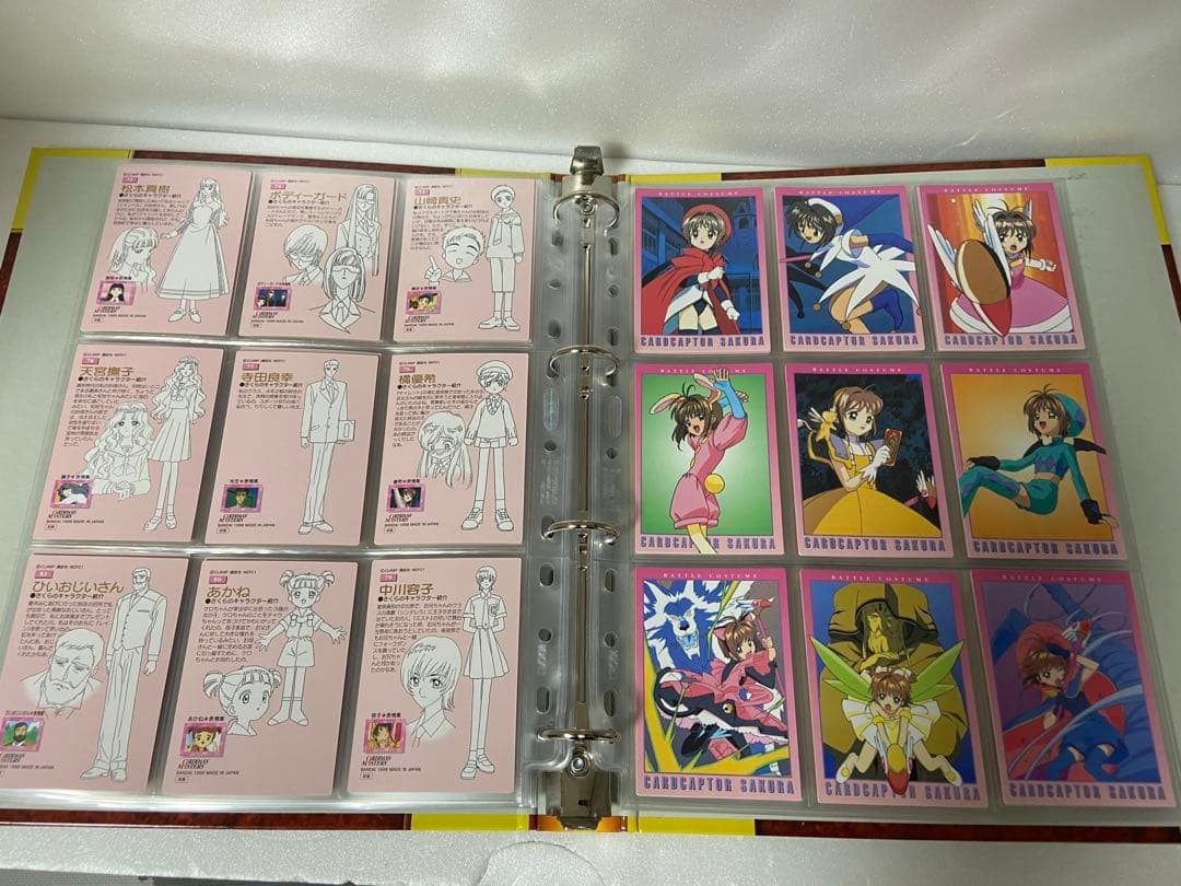 カードキャプターさくら カードダスマスターズ1フルコンプ＋バインダー＋特典カード