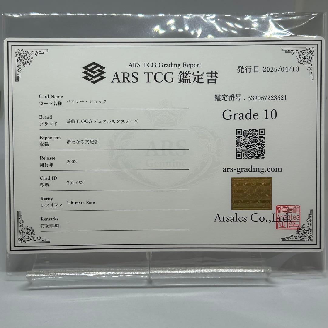 【ARS10】 バイサー・ショック　レリーフ