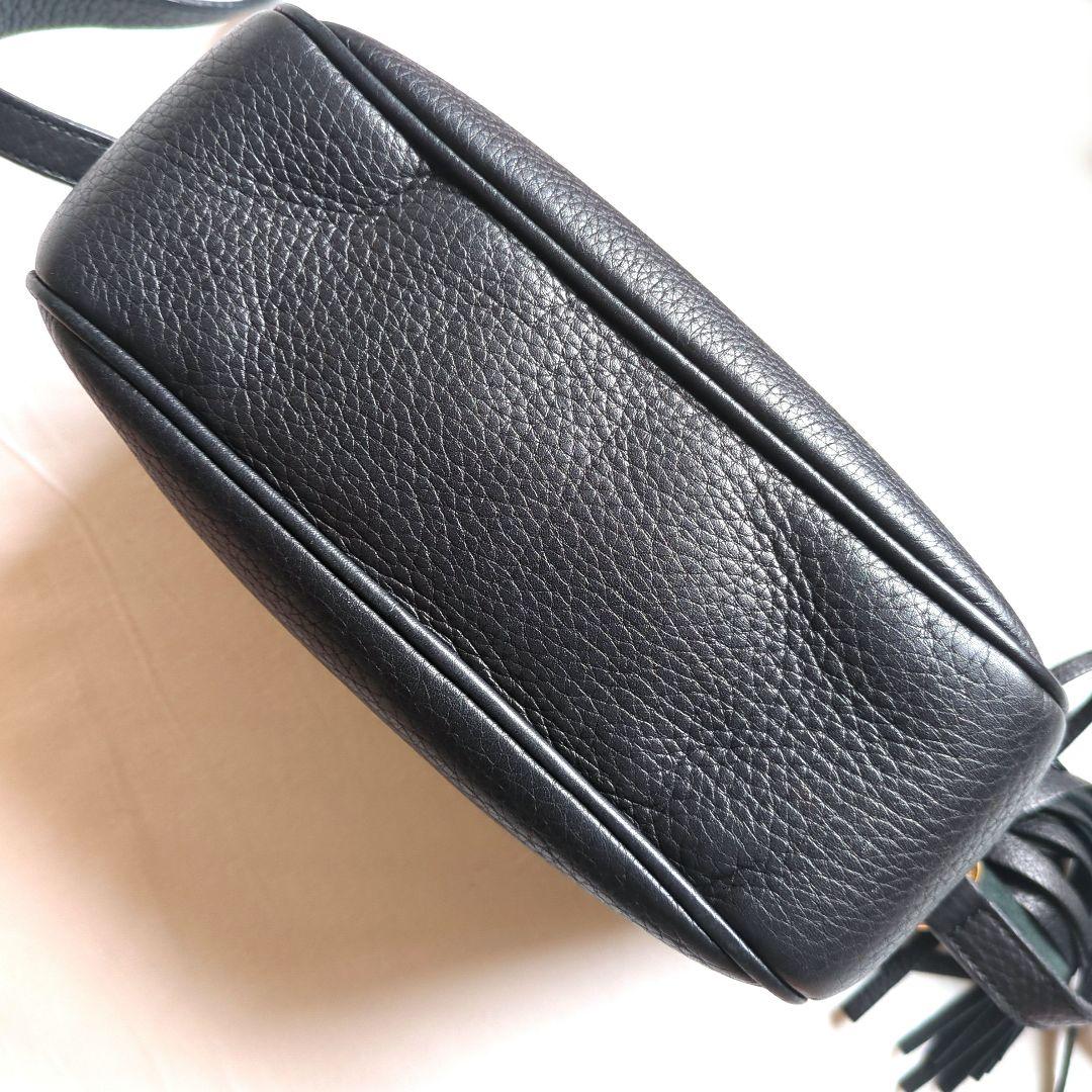 み*ん様 【美品】GUCCI ソーホー スモール レザー ディスコショルダーバッ