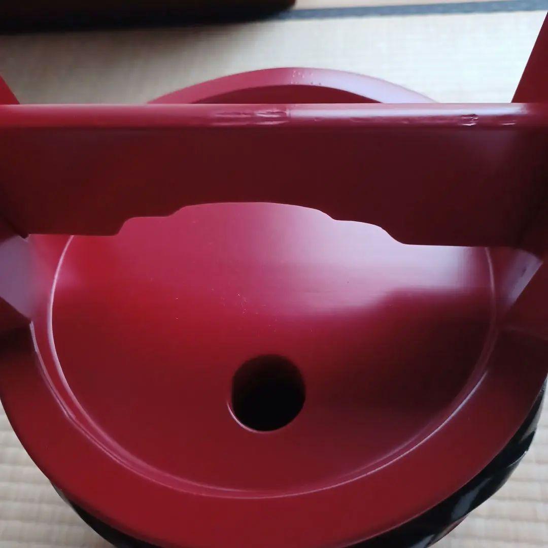 大館秋田天然杉の漆塗赤黒ツートンカラー角樽