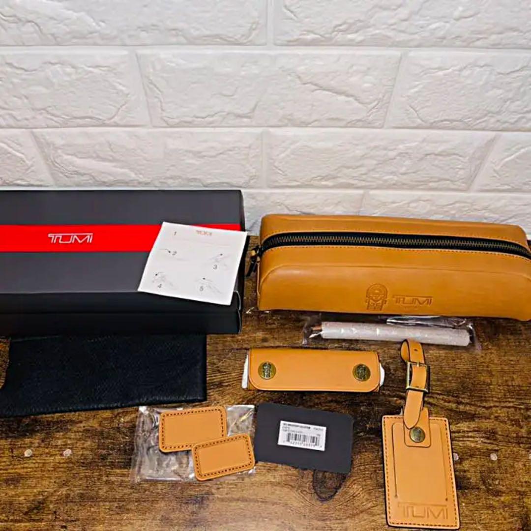新品 未使用 並行販売中 Tumi アクセントキット 40周年記念 ポーチ