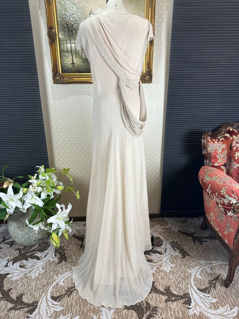 Aラインロングドレス演奏会ステージ誕生日二次会パティーキャ