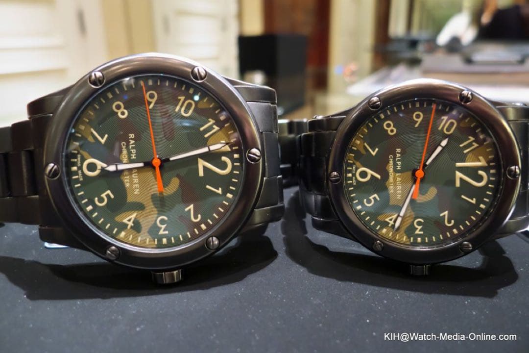 ☆付属品完備45mm超美品RL67サファリビンテージステンレスベルト☆