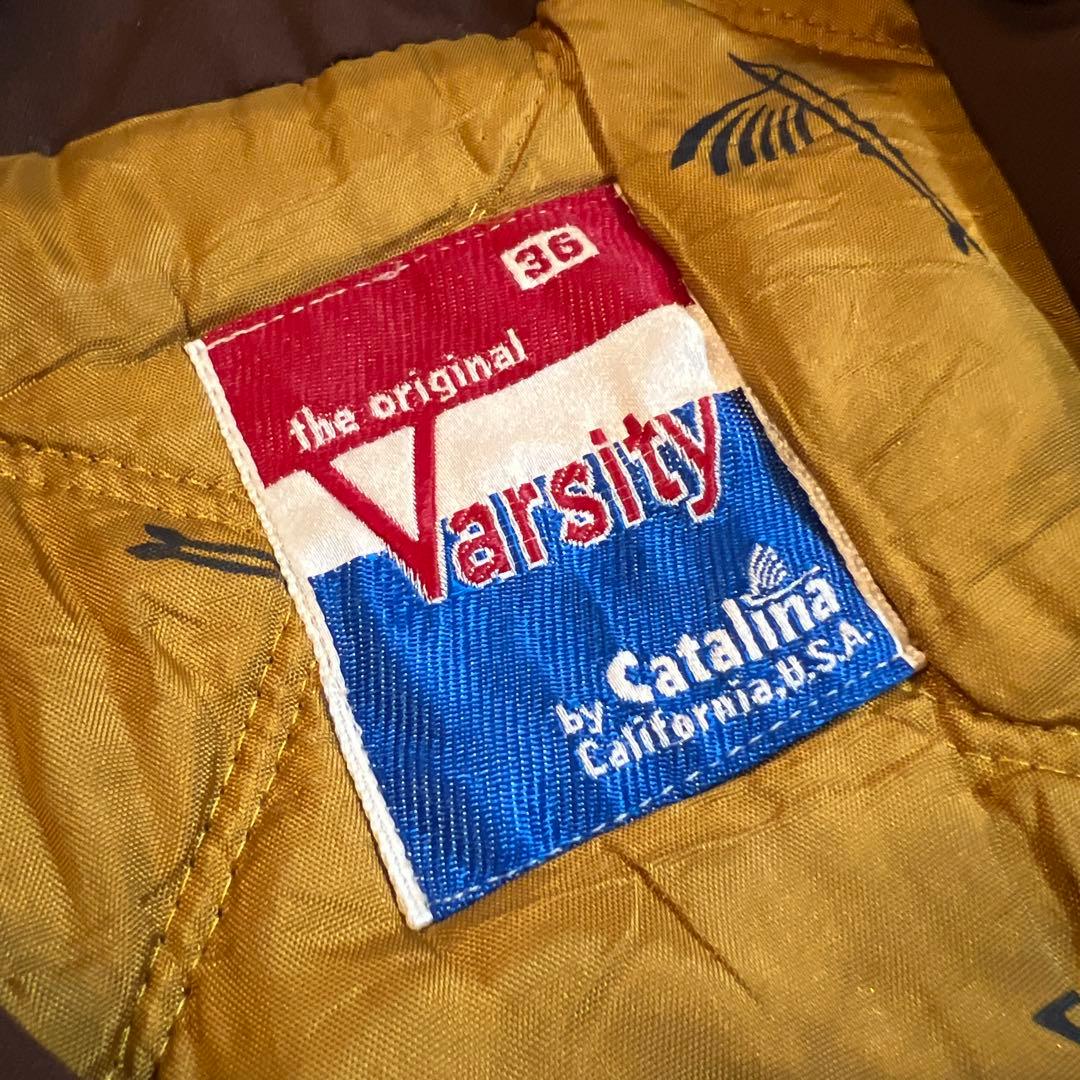 70s ☆Catalina derbyjacket brown☆36 - メルカリ