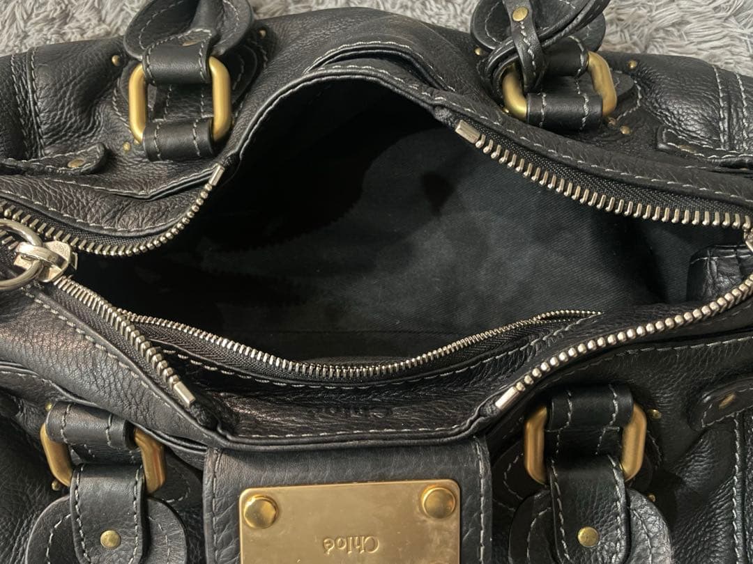 【廃盤・美品】クロエ　パディントン　ミィディアム　ブラック　即発送可