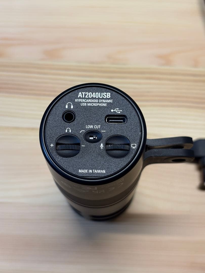 audio-technica コンデンサーマイク ブラック