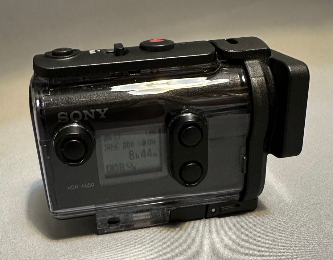 【中古】SONY HDR-AS50 アクションカメラと防水ケース