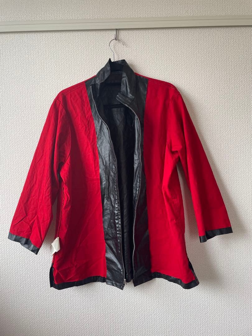 ヨウジヤマモト Y's for men ジャケット フェイクレザー ブルゾン