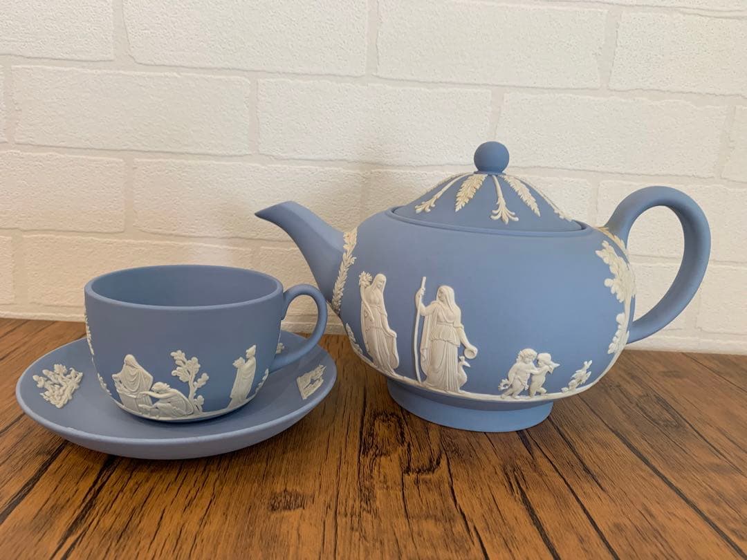 WEDGWOOD ジャスパーペールブルー セット