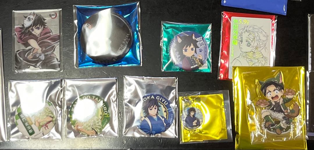 鬼滅の刃 柱ダイニング 冨岡義勇 チェキ風ブロマイド 等鬼滅の刃セット