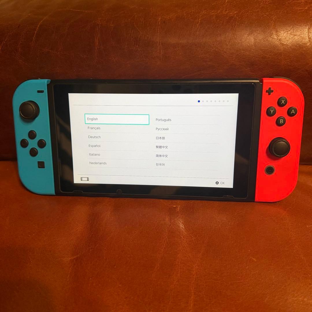 美品 microSDXC付き Nintendo Switch 本体一式