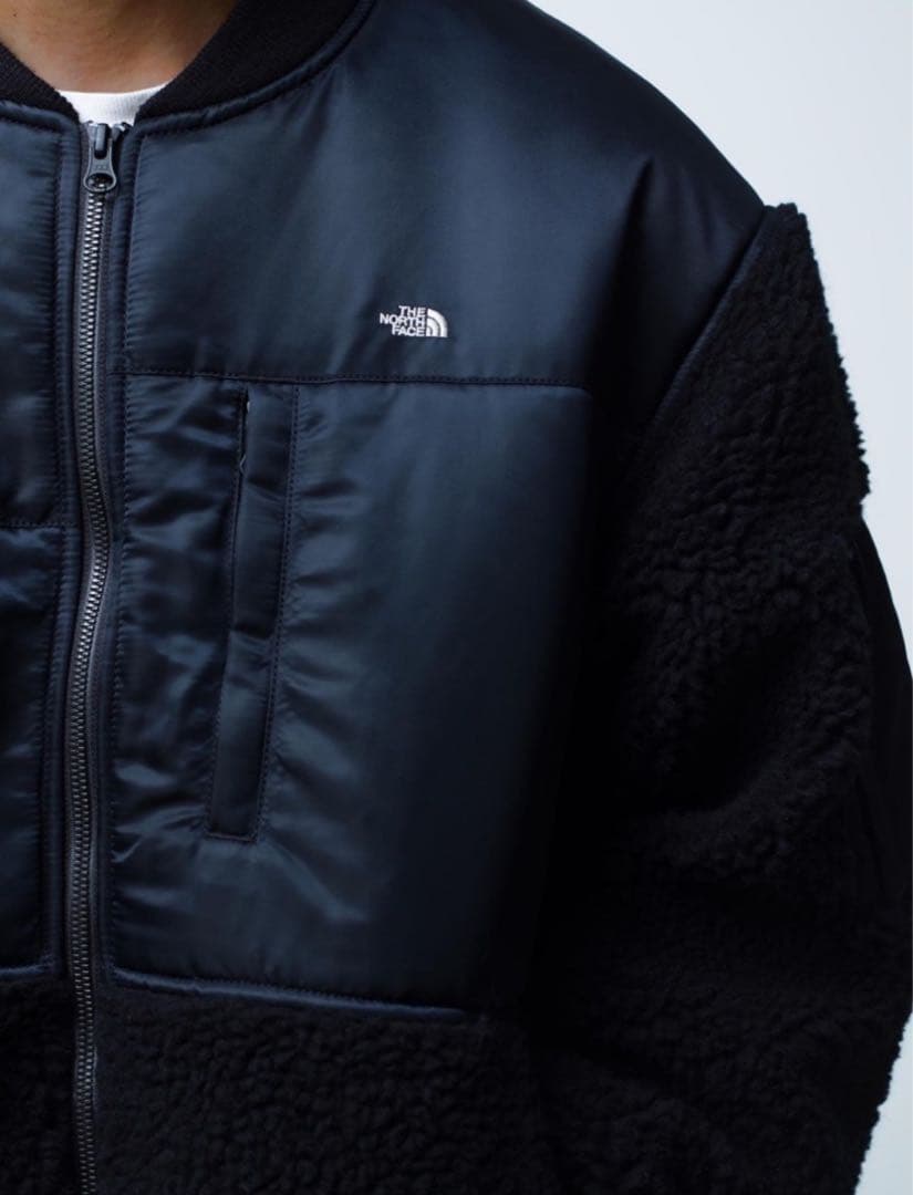 ノースフェイス パープルレーベル×RHC ウール ボア デナリ ジャケットS