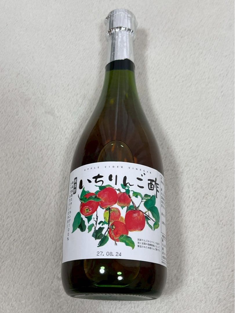 B☆いちりんご酢【りんご100%】6本セット