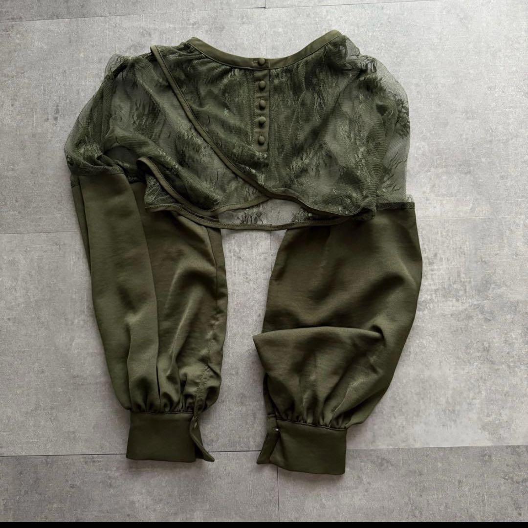 Ezick Lady set レーストップドレス 結婚式 ボレロ