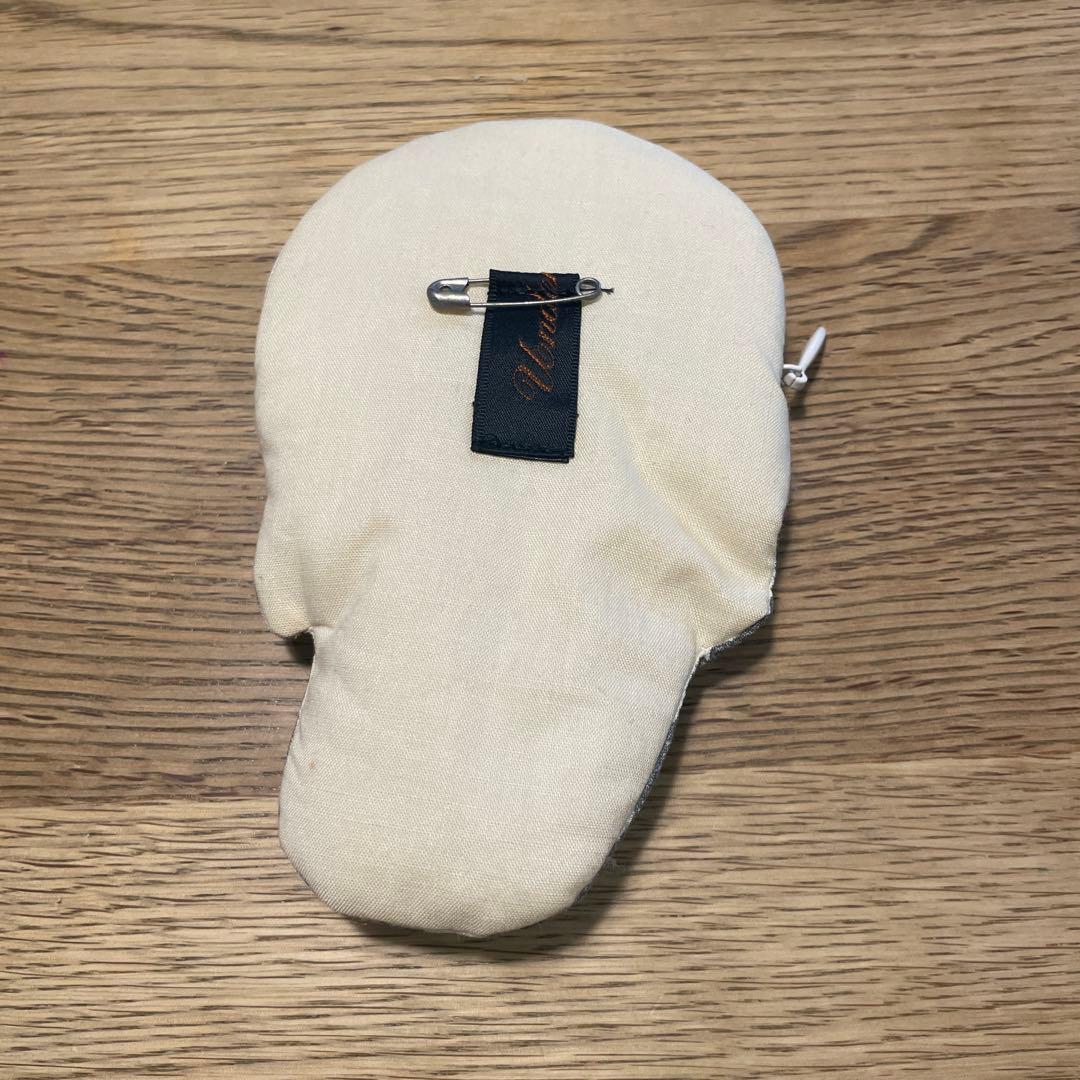 UNDERCOVER 04AW but期 スカル ポーチ バッジ
