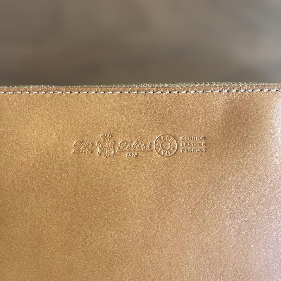 新品未使用】Felisi フェリージ トラベルポーチ 1054 ブラウン - メルカリ