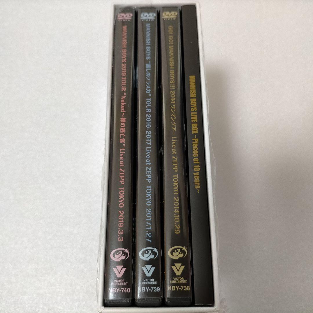 限定生産品】 MANNISH BOYS(斉藤和義×中村達也）LIVE BOX 安い 新品未