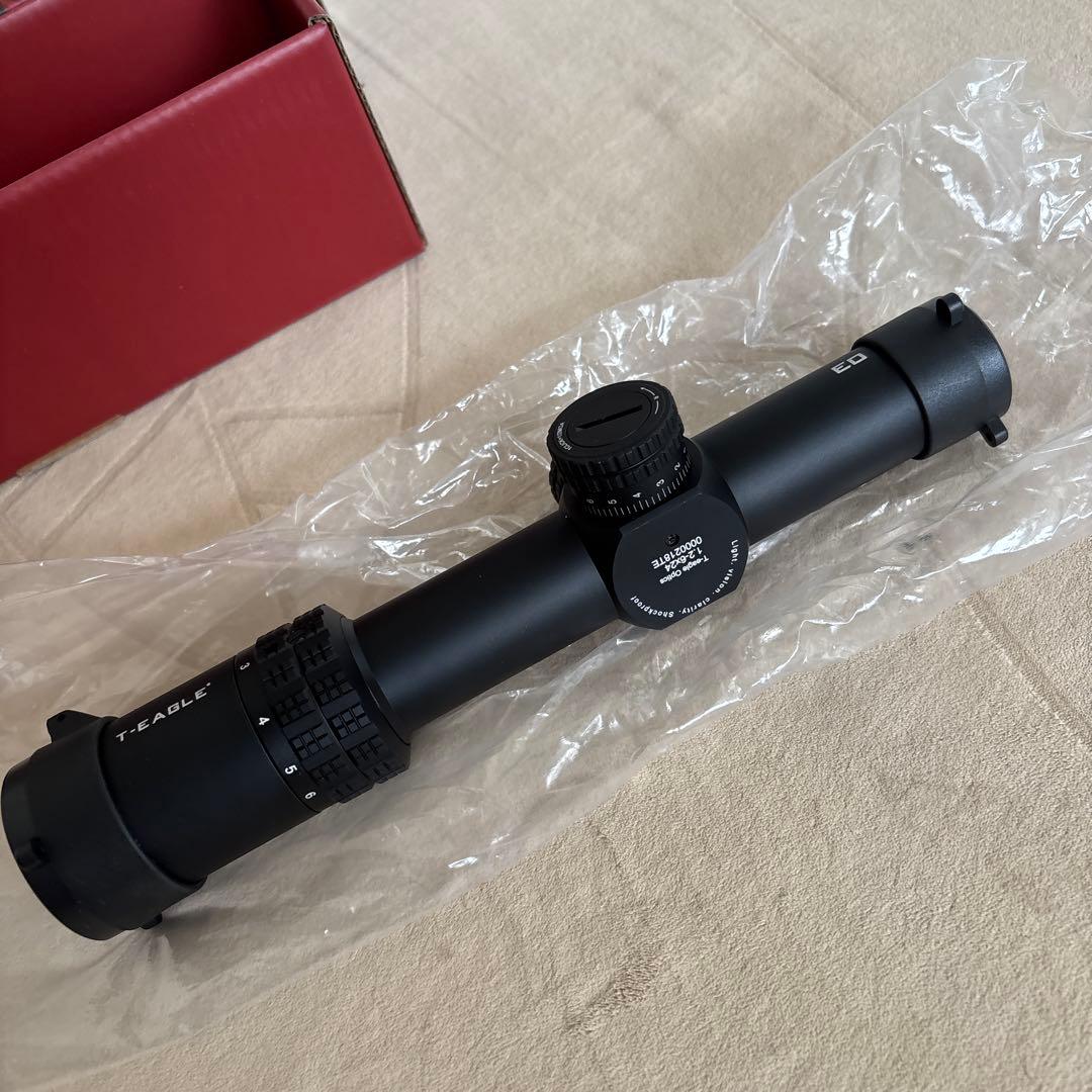 ライフルスコープ 1.2-6x24WA スコープマウント付き