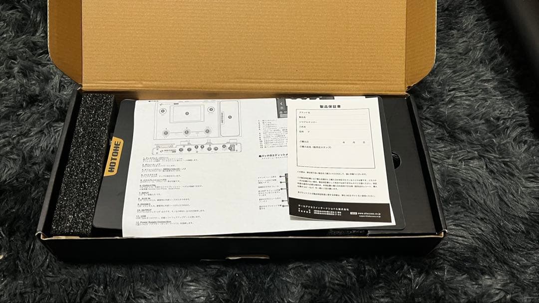 ジャンク品】Hotone Ampero One(液晶割れ) - メルカリ