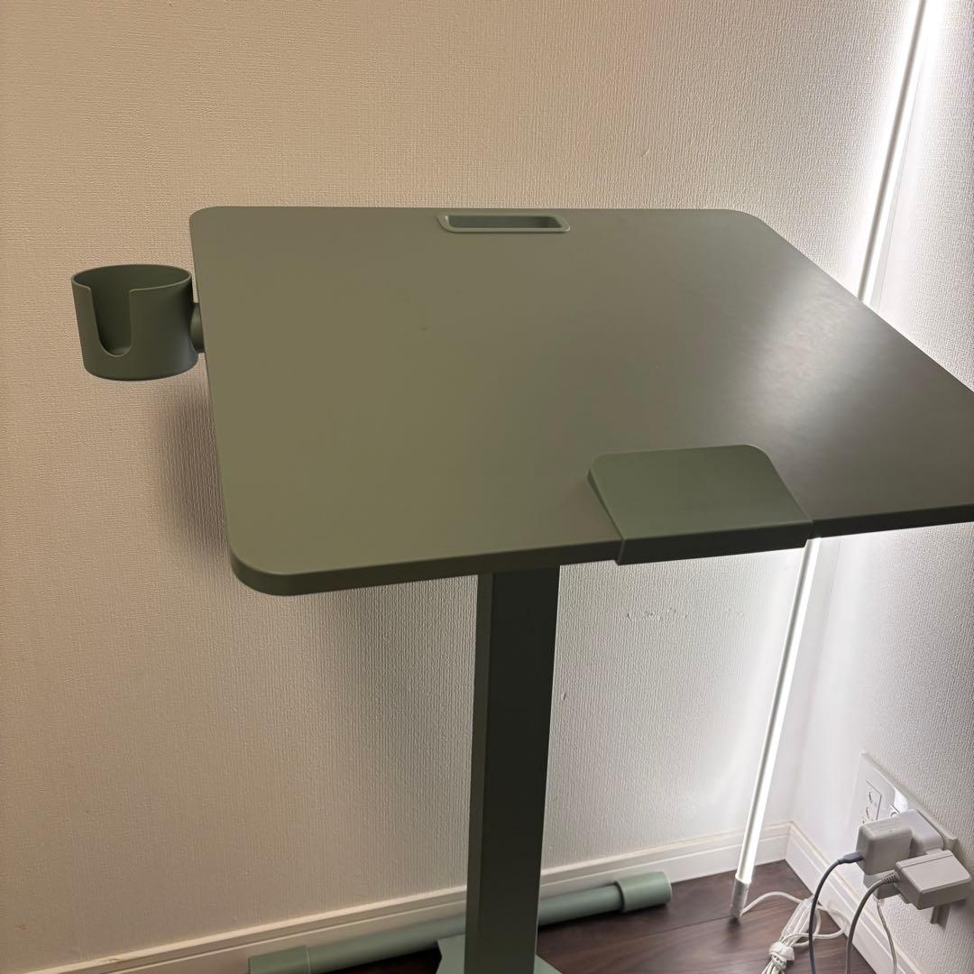 IKEA MITTZON ミッツォーン ミントグリーン パソコンデスク