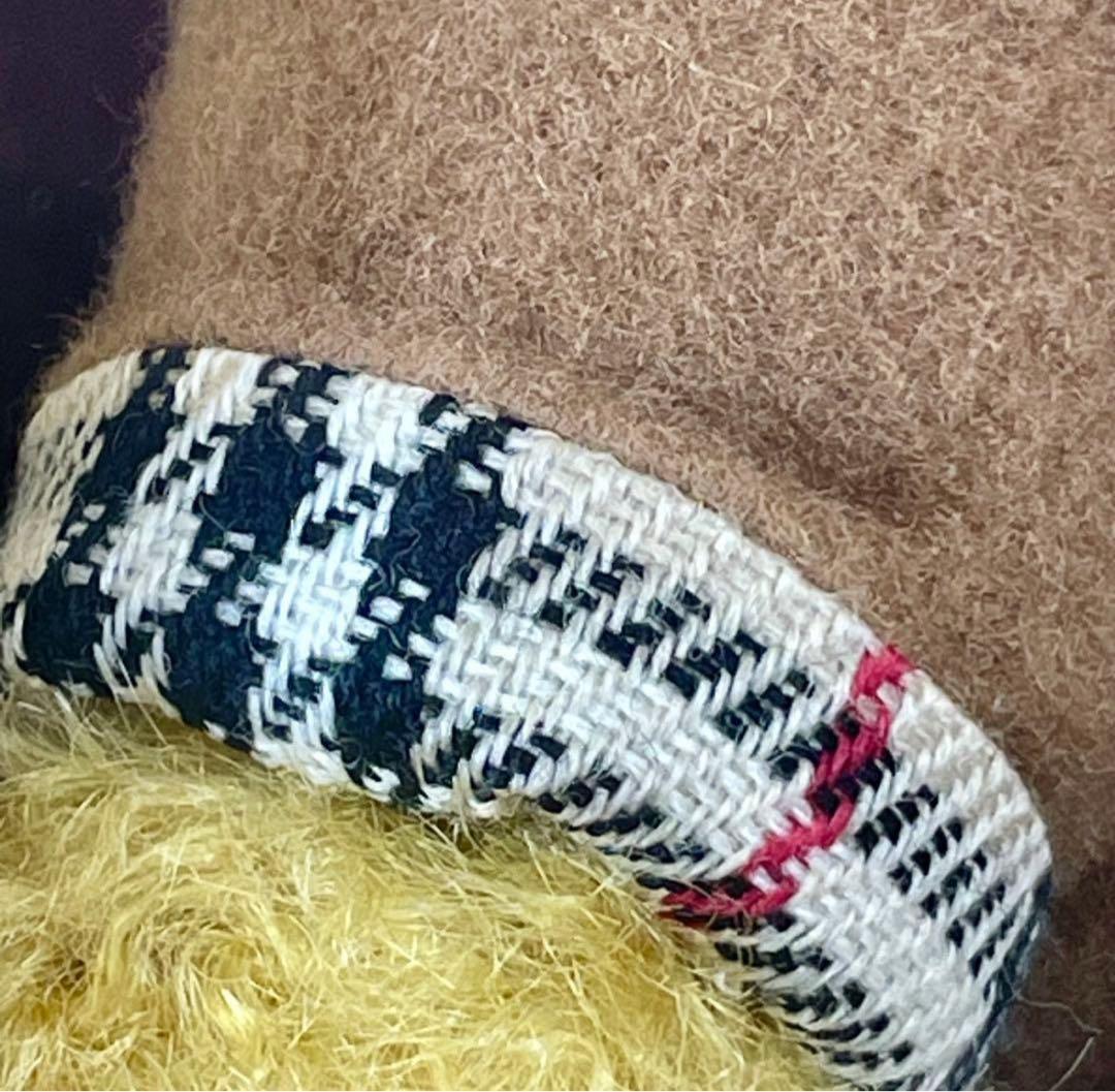 激レア 希少品 新品未使用 BURBERRY ぬいぐるみ ダッフルコート風 箱付