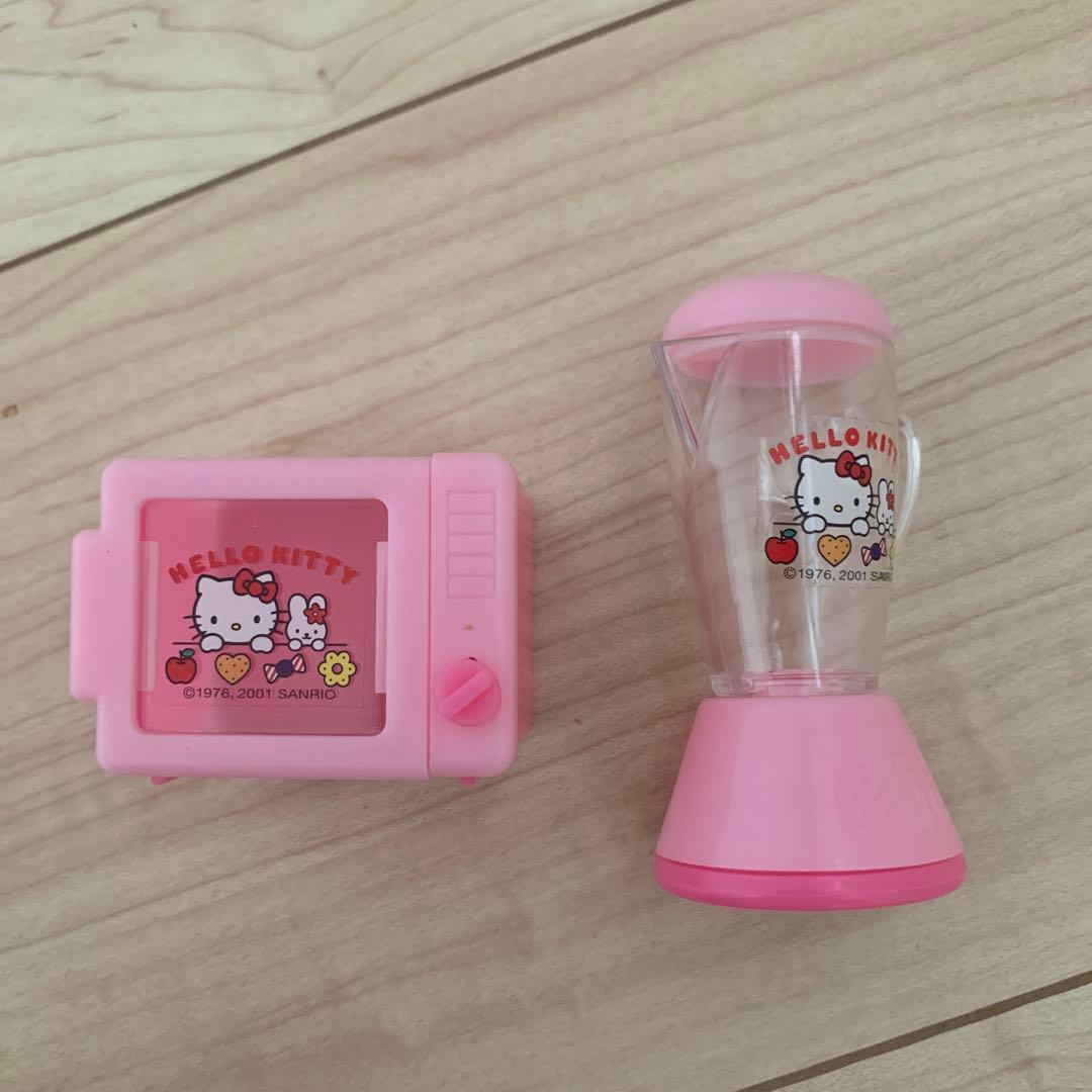 平成レトロ サンリオ ハローキティ ミニチュア 食玩 ままごとセット