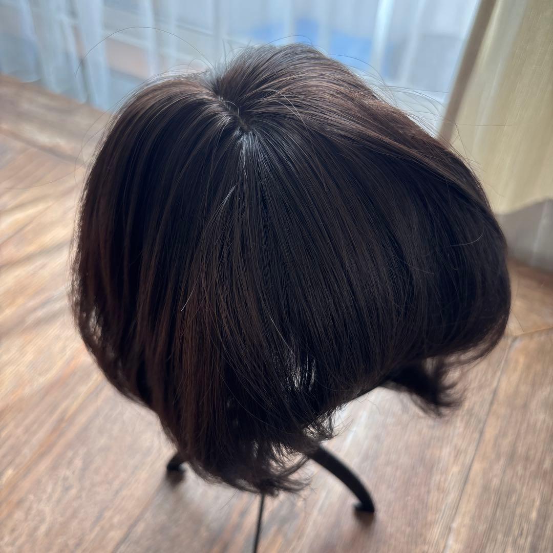 リネアストリア医療ウィッグ　天使のModishショート ウィッグ ダークブラウン