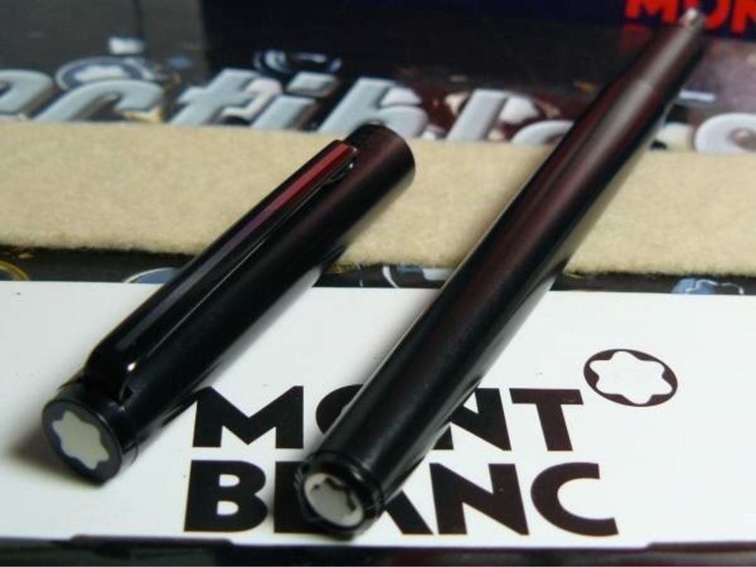 モンブラン社史上最初で最後の☆ブラック・ロードナイト鉱加工No1124