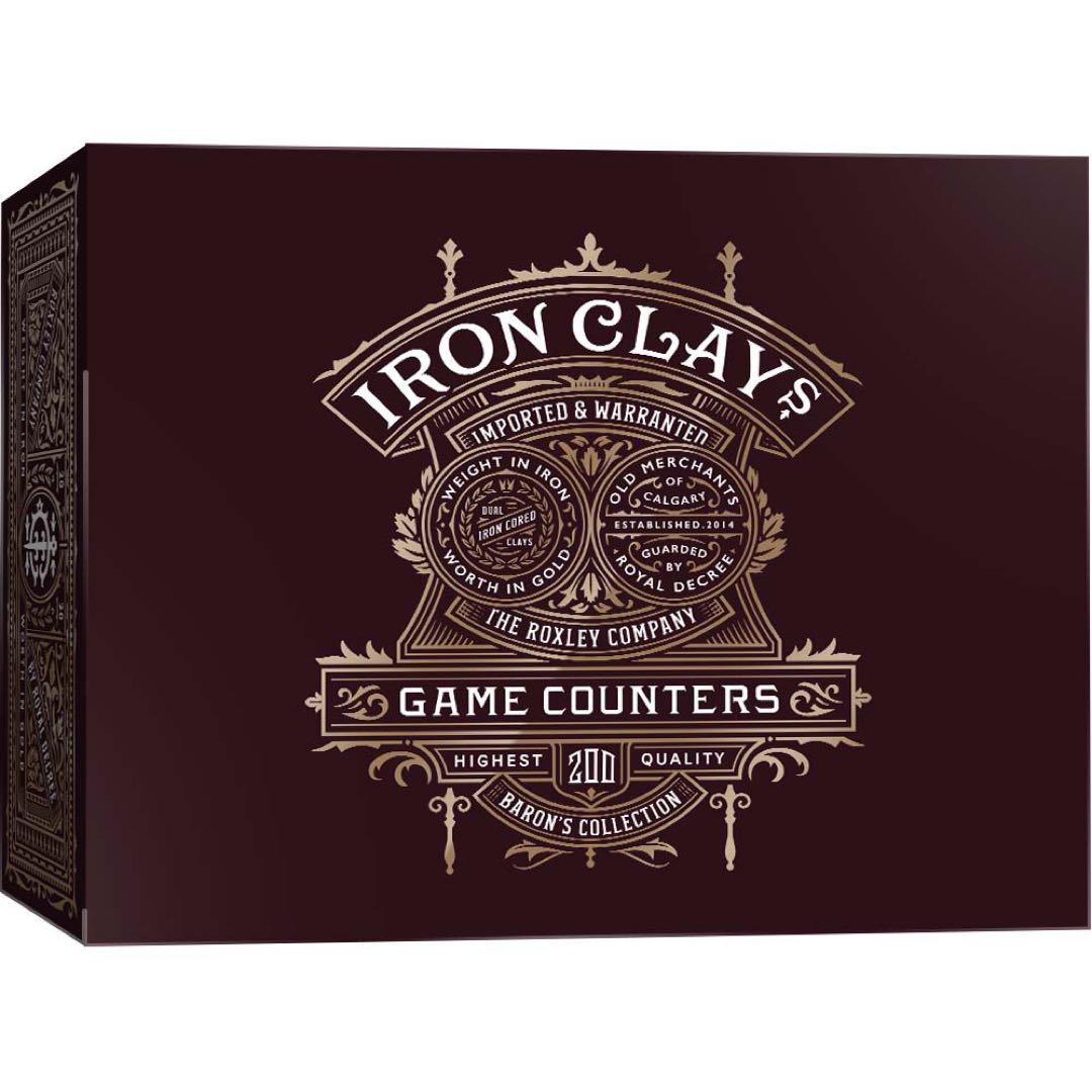 新品未開封】Iron Clays 200 ポーカーチップ