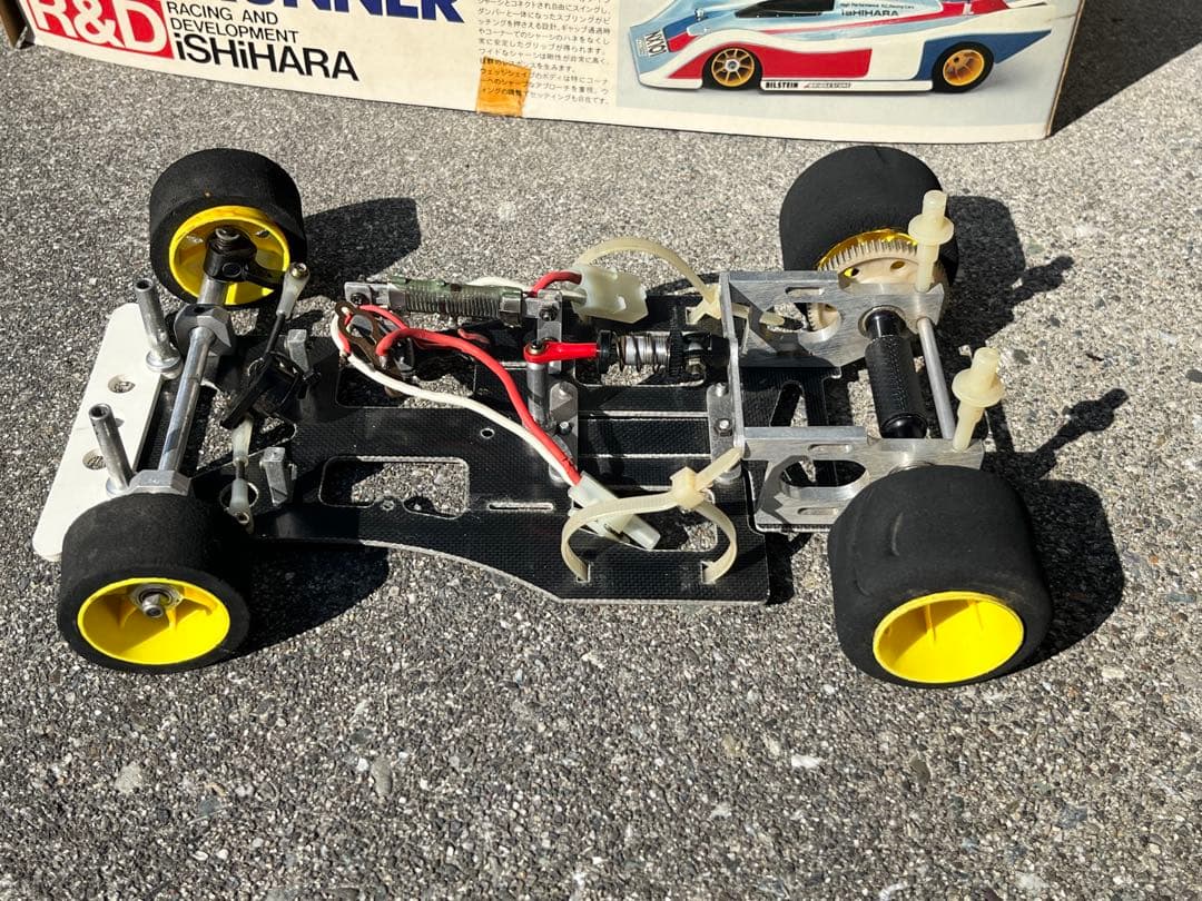 石原 R&D1/12 NX101 ロードランナー!ビンテージシャーシ!ayk!