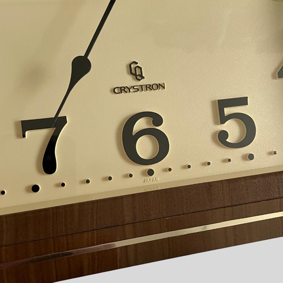 1970s【CITIZEN】シチズン ヴィンテージ モダンデザイン 掛け時計