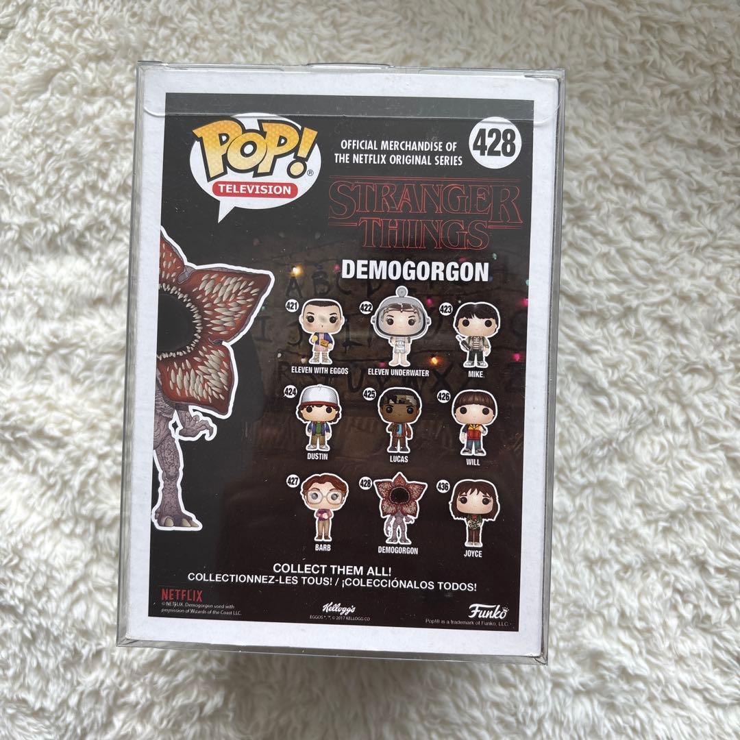 海外限定 fanko pop ストレンジャーシングス デモゴルゴン 美品