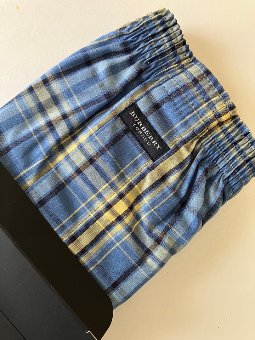 バーバリー BURBERRY チェック柄トランクス Mサイズ - メルカリ