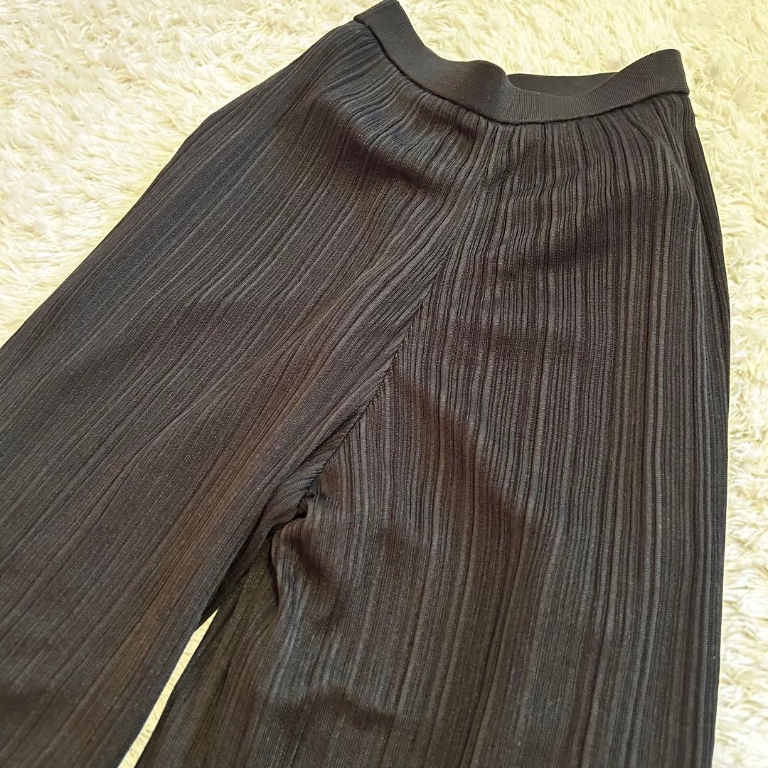 美品⭐︎MELROSE LA-BREA リボンヤーンレースセットアップ　花モチーフ