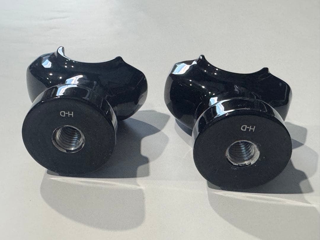 純正】ハンドルバーライザー＆クランプキット グロスブラック ハーレー